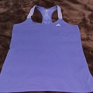 Adidas Women's Violet Racerback Tank Top